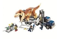 Конструктор Dinosaur World  "Транспорт для перевозки Ти-Рекса" 638 дет. 10927 