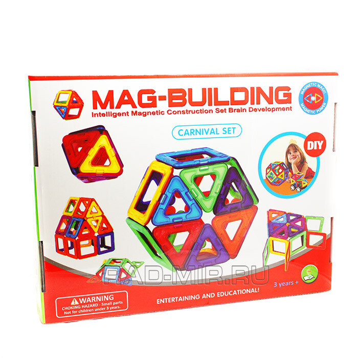 Магнитный конструктор  Mag Building 36 PCS