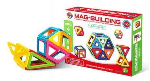 Магнитный конструктор Mag Building 20 деталей