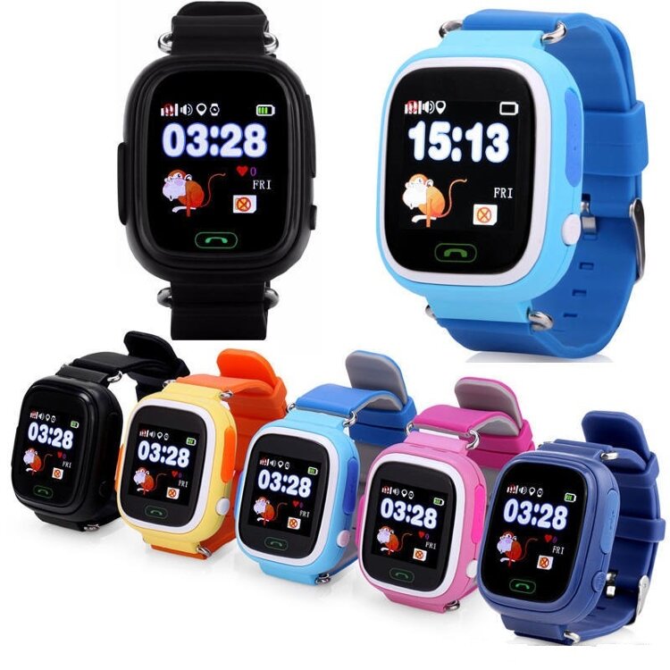 Детские умные часы Smart baby watch Q90 (G73) c WI-FI